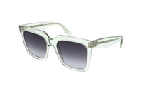 CELINE Acetate Square Sunglasses Women's Green
