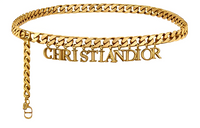 DIOR X Erl Chain Belt