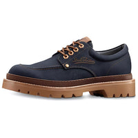 LOUIS VUITTON Oberkampf Ankle-Length Martin Boot Men's Charcoal Gray