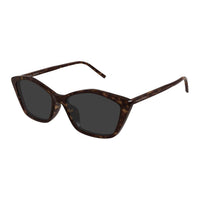 SAINT LAURENT Recycled Acetate Cat Eye Sunglasses Unisex Tortoiseshell