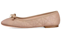 DIOR BALLET FLAT Casual Single Shoes Women's Pink