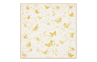 DIOR Silk Scarves Women's White/Yellow