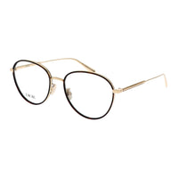 DIOR Metal Oval Eyeglass Frames Women's Gold