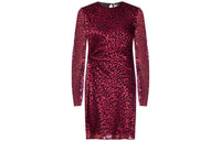 SAINT LAURENT Long-Sleeved Dresses Women's Red