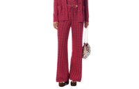CHANEL 24 New Spring And Summer Arrivals Casual Pants Women's Fuchsia