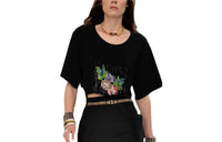 CHANEL Crop Tops Women's Black