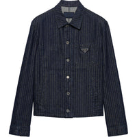 PRADA Chevron Denim Jacket