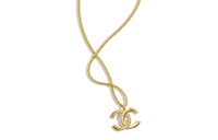 CHANEL Metal Necklaces Women's Gold