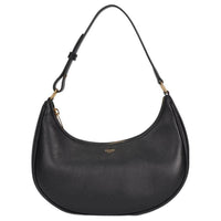 CELINE AVA Smooth Cow Leather Handbag, Shoulder Bag Women's Black