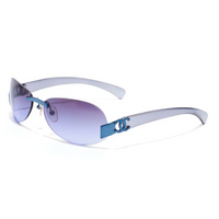CHANEL Pre-Owned 2000s CC Rectangle-frame Sunglasses