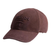 PRADA Logo Embroidered Baseball Hat