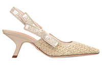 DIOR J'Adior Slim Heel High Heels 6.5cm Women's Gold