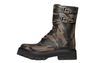 CELINE Ankle Boots Men Khaki