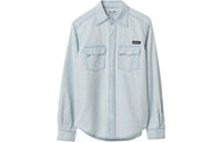MIU MIU Logo appliqué Cotton Shirt