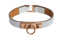 HERMES Bangles Women's Dusty Blue