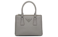 PRADA Diagramme Calfskin Shoulder Bag Crossbody Bag Women's Marble Gray