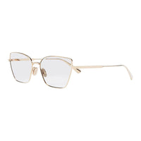 DIOR Metal Enamel Butterfly Eyeglass Frames Unisex Gold