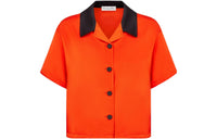 DIOR Quarterly New Products Crop Tops Women's Orange