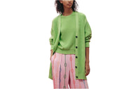 HERMES SS23 Cashmere Sweaters Women's Green