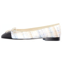CHANEL Casual Single Shoes Women's Ecru