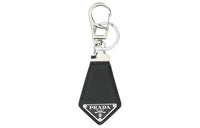 PRADA Triangle Logo Keychain