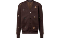 LOUIS VUITTON Embroidered Cotton Cardigan Henry Taylor