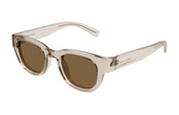 SAINT LAURENT Butterfly Sunglasses Unisex Brown