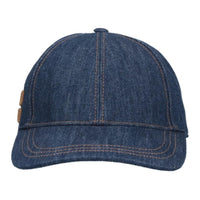 MIU MIU Cotton Baseball Caps Unisex Blue
