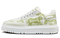 DIOR Addict Skateboard Shoes Women's Low-Top Yellow