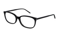 SAINT LAURENT Plastic Acetate Irregular Shape Eyeglass Frames Women's Black