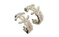 CHANEL Earrings Women's Gold