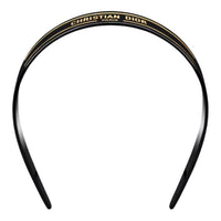 DIOR Acrylic Headbands Women's Black