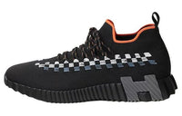 HERMES Fle Low-Top Casual Shoes Men's Black