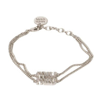 MIU MIU Metal Bracelets Women's Silver