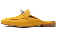 HERMES Oz Casual Single Shoes Women's Yellow