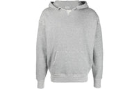 SAINT LAURENT Distressed Long-Sleeved Hoodie