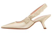 DIOR J'Adior Slim Heel High Heels 6.5cm Women's Gold