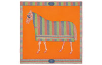 HERMES Silk Scarves Women's Multicolor