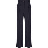 Loro Piana Belted Pleated Trousers