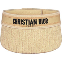 DIOR Polypropylene Sun Protection Hats Women's Beige