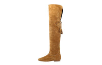 CELINE Knee high Boots Women's Brown