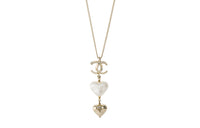 CHANEL Necklaces Women's Gold