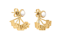 LOUIS VUITTON Earrings Women's Gold