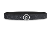 LOUIS VUITTON Circle Leather Belts Men