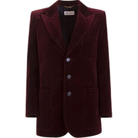 SAINT LAURENT Business Suits Women's Dark Red