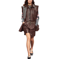 CHANEL FW24 Casual Shorts Women's Dark Brown