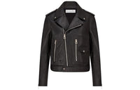 DIOR Leather Jacket Women's Black