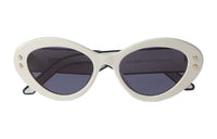 DIOR Acetate Cat Eye Sunglasses Women's White/Blue