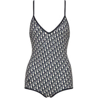 DIOR SS21 One piece Swimsuit Women's Black