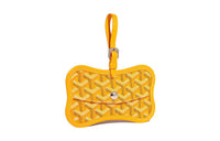 GOYARD Chien Gris Canvas With Leather Pet Bag Merch Unisex Yellow